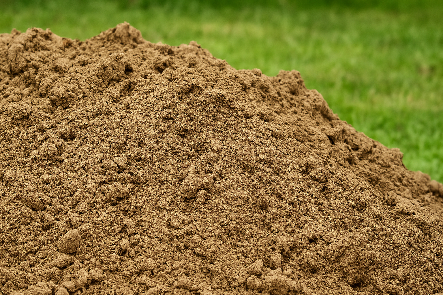 Backyard Dirt Pile